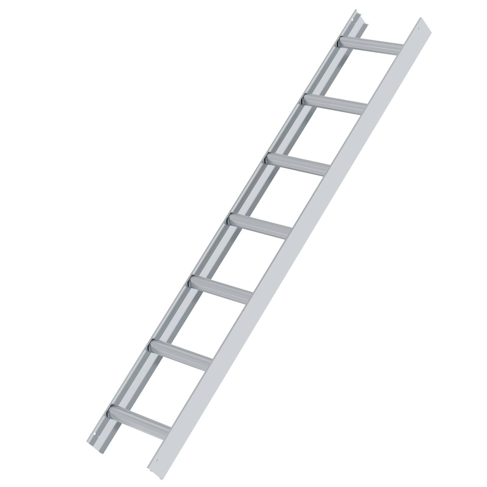 Günzburger Steigtechnik Dachleiter Alu Natur