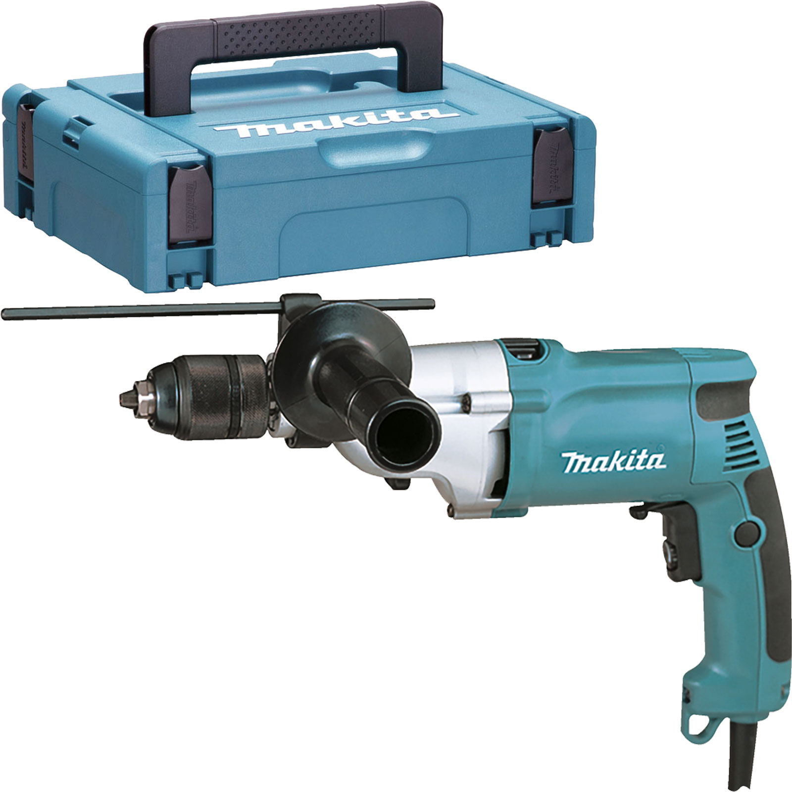 Makita HP2051FJ Schlagbohrmaschine 720 W mit LED im MAKPAC