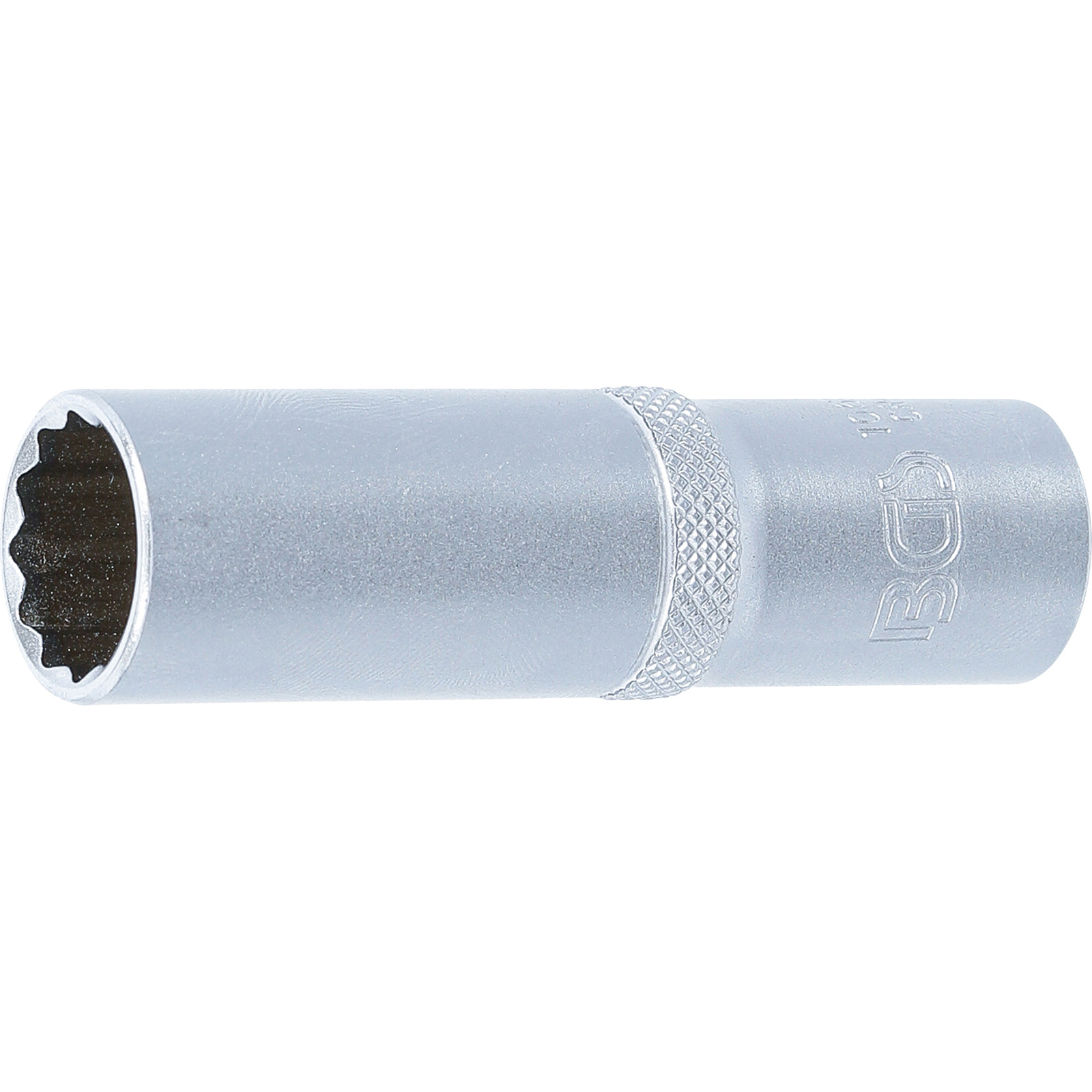 BGS Steckschlüssel-Einsatz Zwölfkant tief Antrieb Innenvierkant 12,5 mm (1/2") SW 16 mm - 10683