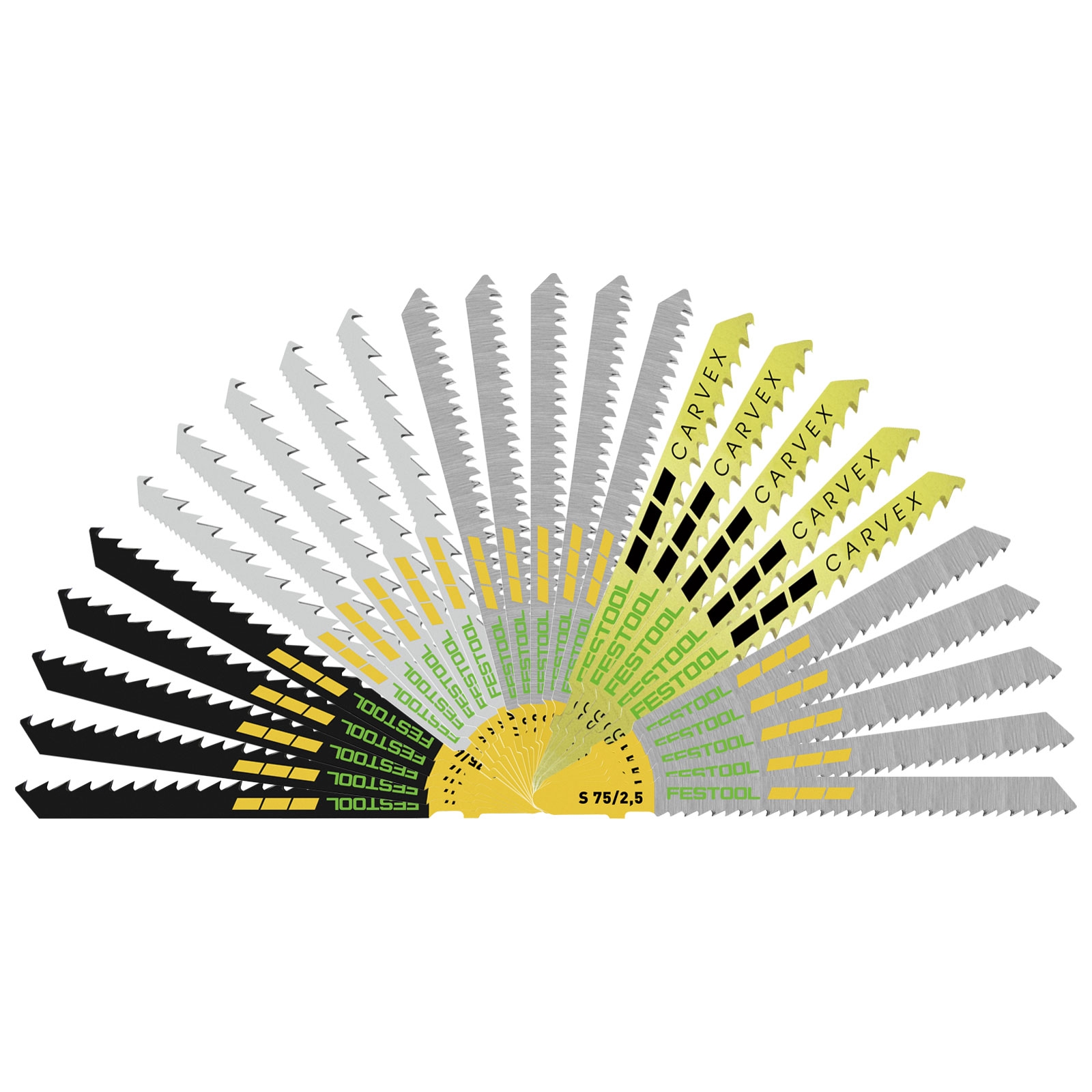 Festool Stichsägeblatt-Set STS-Sort/25 W - 204275