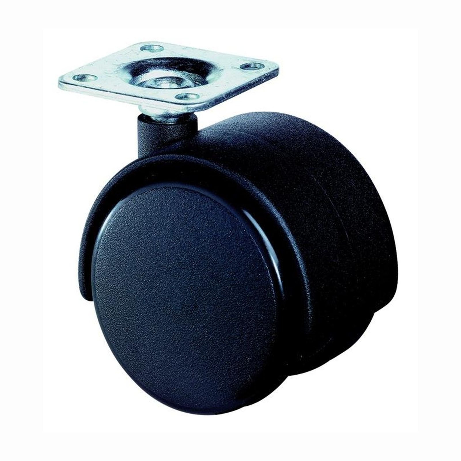 BS Rollen Kunststoffdoppelrolle hart Rad-Ø 40 mm 30 kg - F75.040.PL