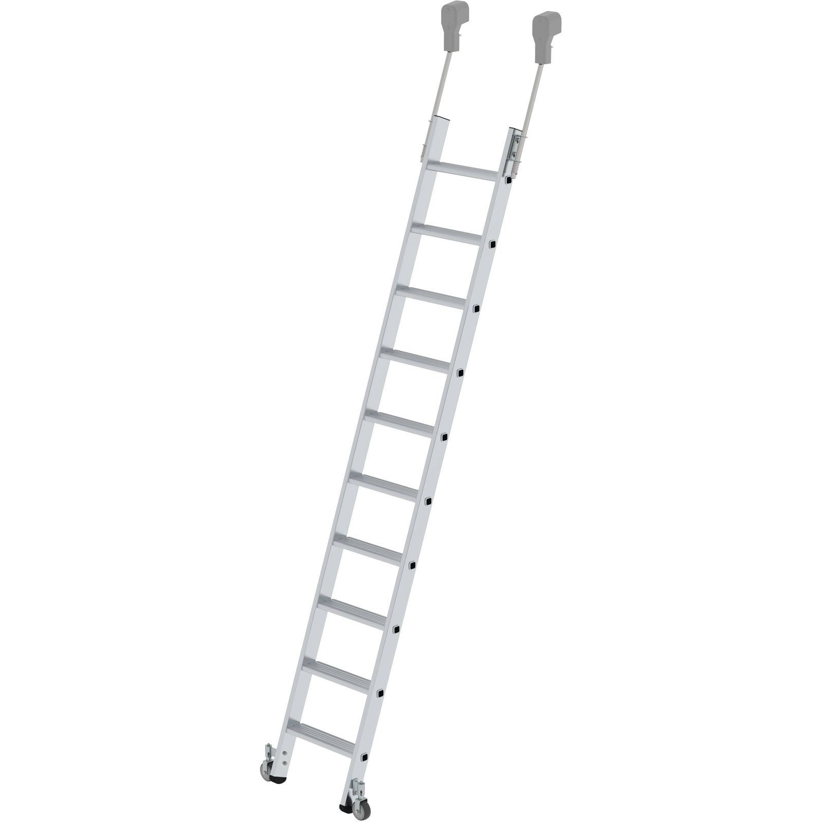 Günzburger Steigtechnik Stufen-Regalleiter fahrbar