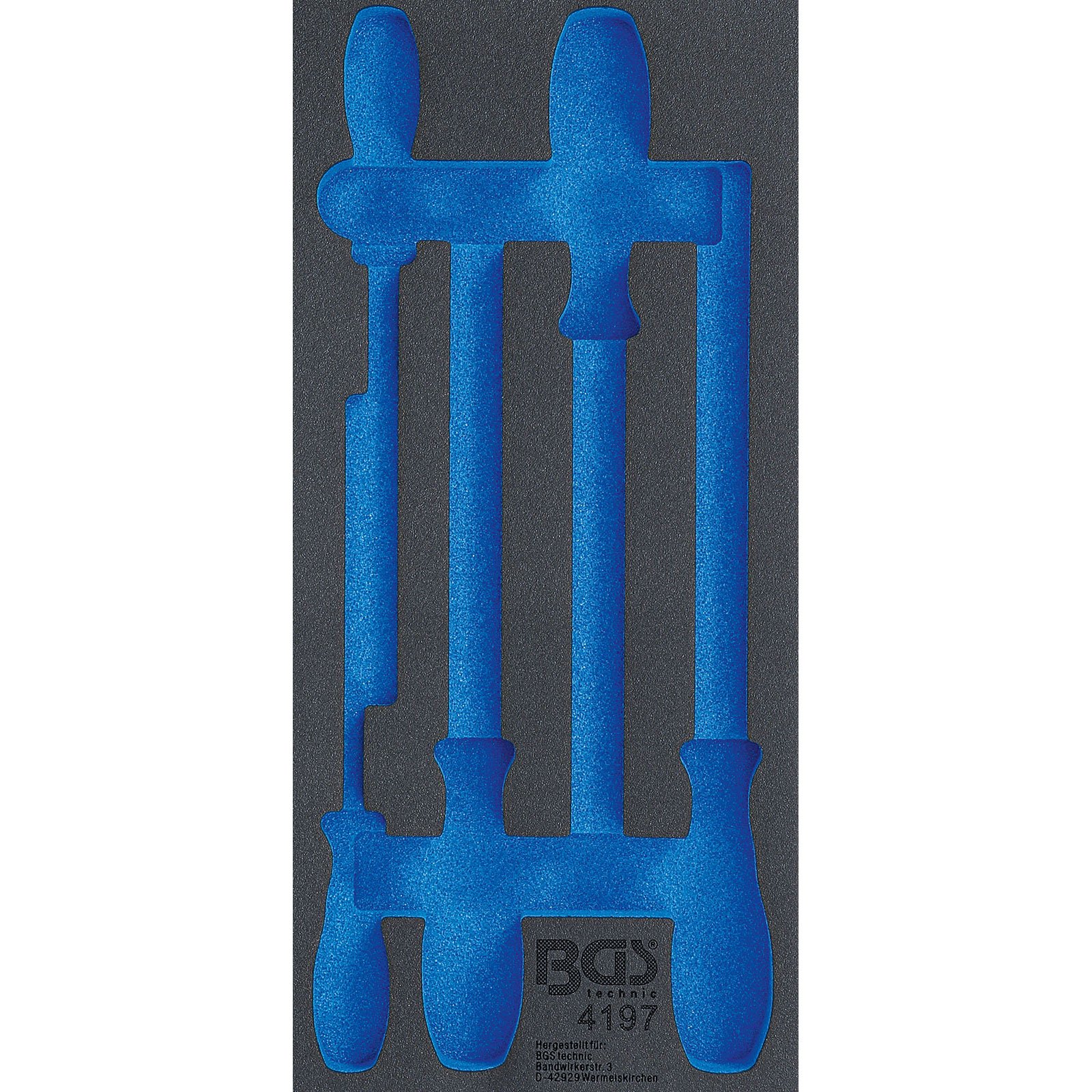 BGS Werkstattwageneinlage 1/3 leer für Art. 4197 - 4197-1