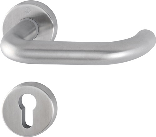 HOPPE Rosettengrt.Paris E138Z/42KV/42KVS VA F69 rd.PZ DIN L/R D/D - 3290082