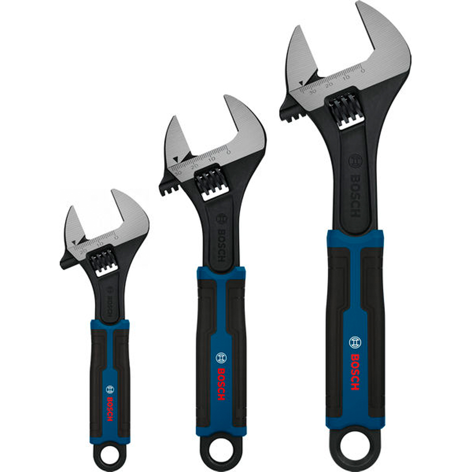 Bosch Rollgabelschlüssel-Set 150/200/250 mm 3-tlg. - 1600A03B2J