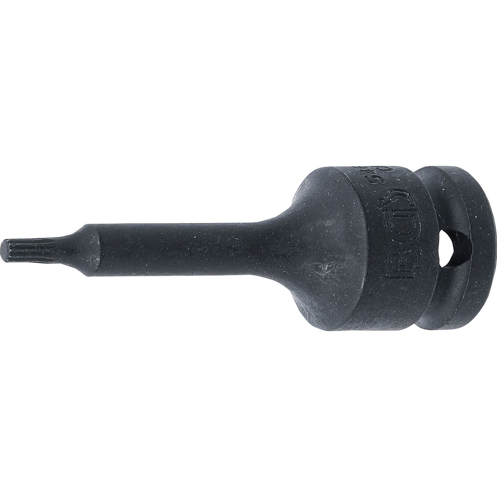 BGS Kraft-Bit-Einsatz Antrieb Innenvierkant 12,5 mm (1/2") Innenvielzahn (für XZN) M4 - 5482-M4