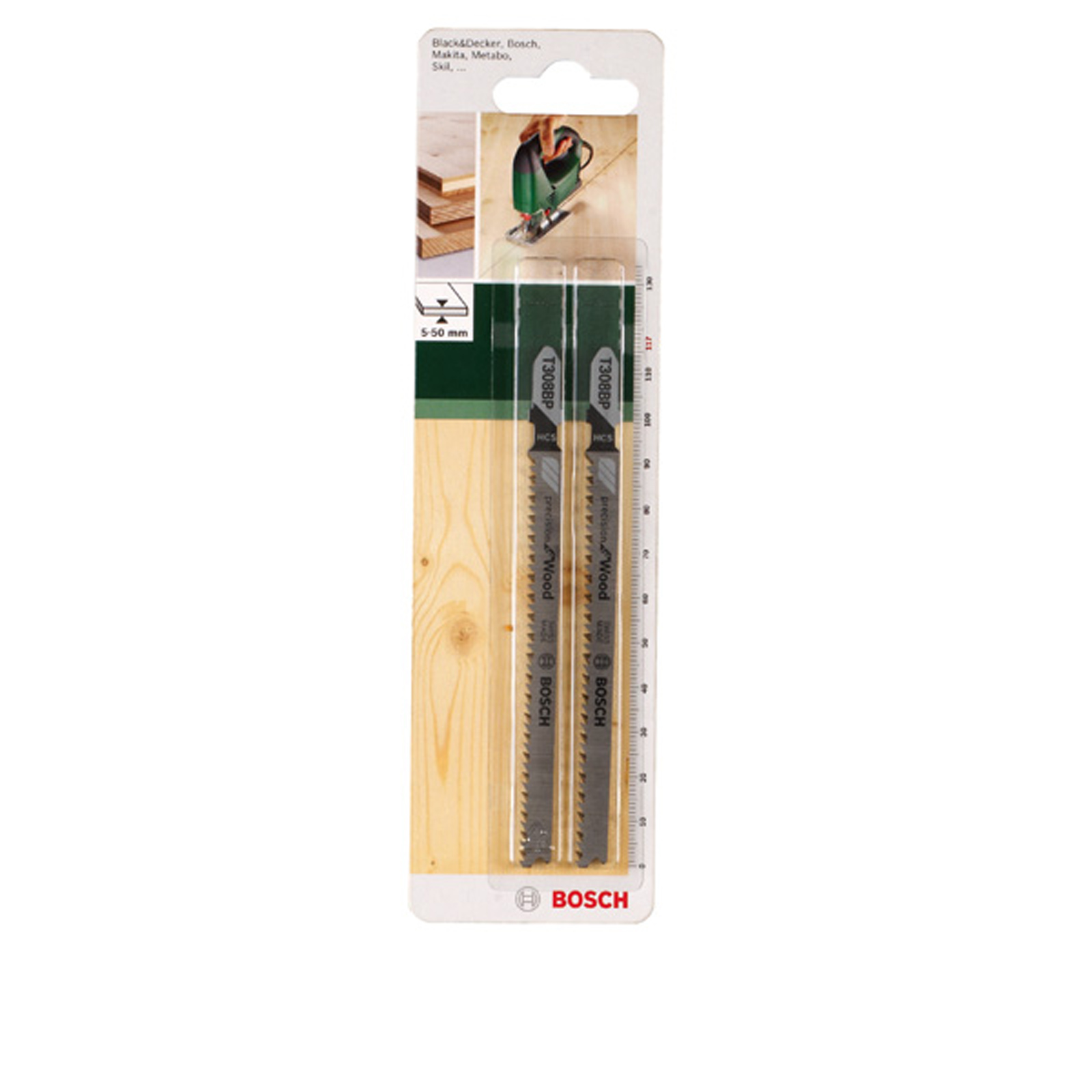 Bosch Stichsägeblatt HCS T 308 BP Precision for Wood - 2609256794