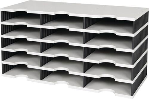 Styro Sortierablage Trio 15 Fächer - 268-0305.98