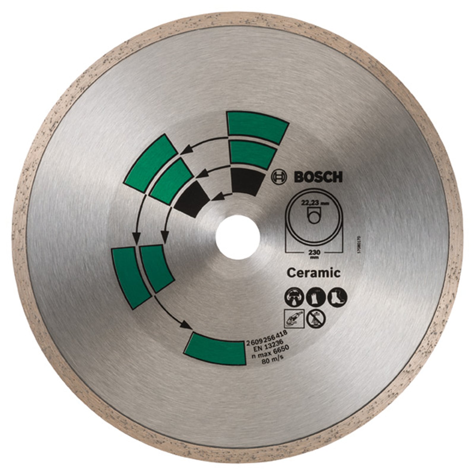Bosch Diamanttrennscheibe Fliesen D= 115 mm - 2609256416
