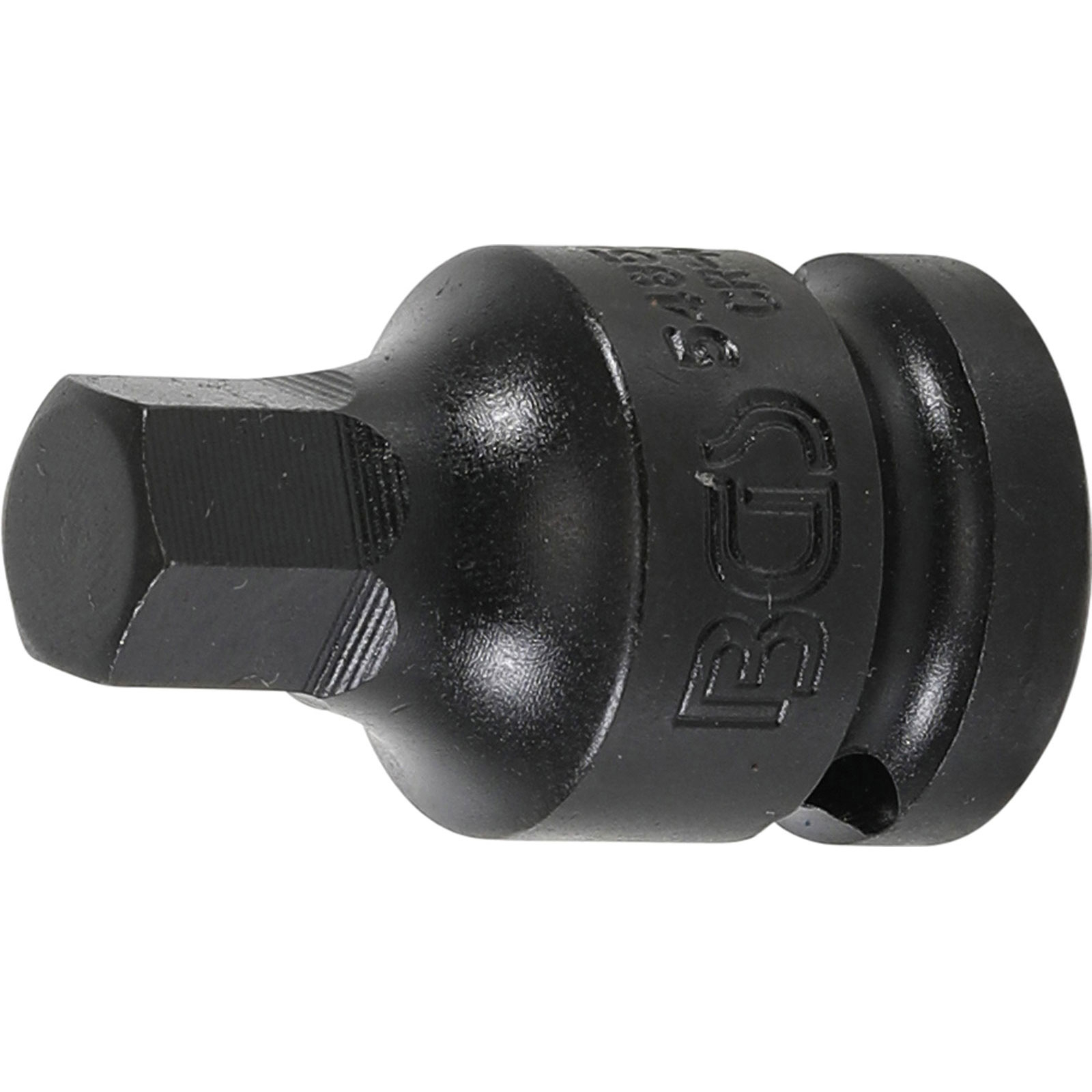 BGS Kraft-Bit-Einsatz Antrieb Innenvierkant 12,5 mm (1/2") Innensechskant 12 mm - 5485-12