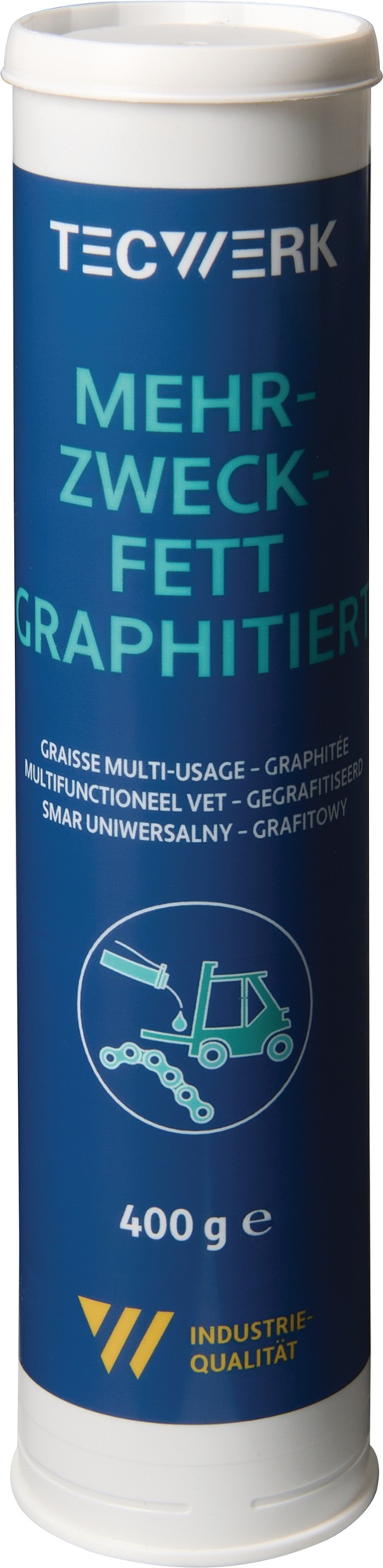 Mehrzweckfett graphitiert 400g schwarz Kartusche TECWERK