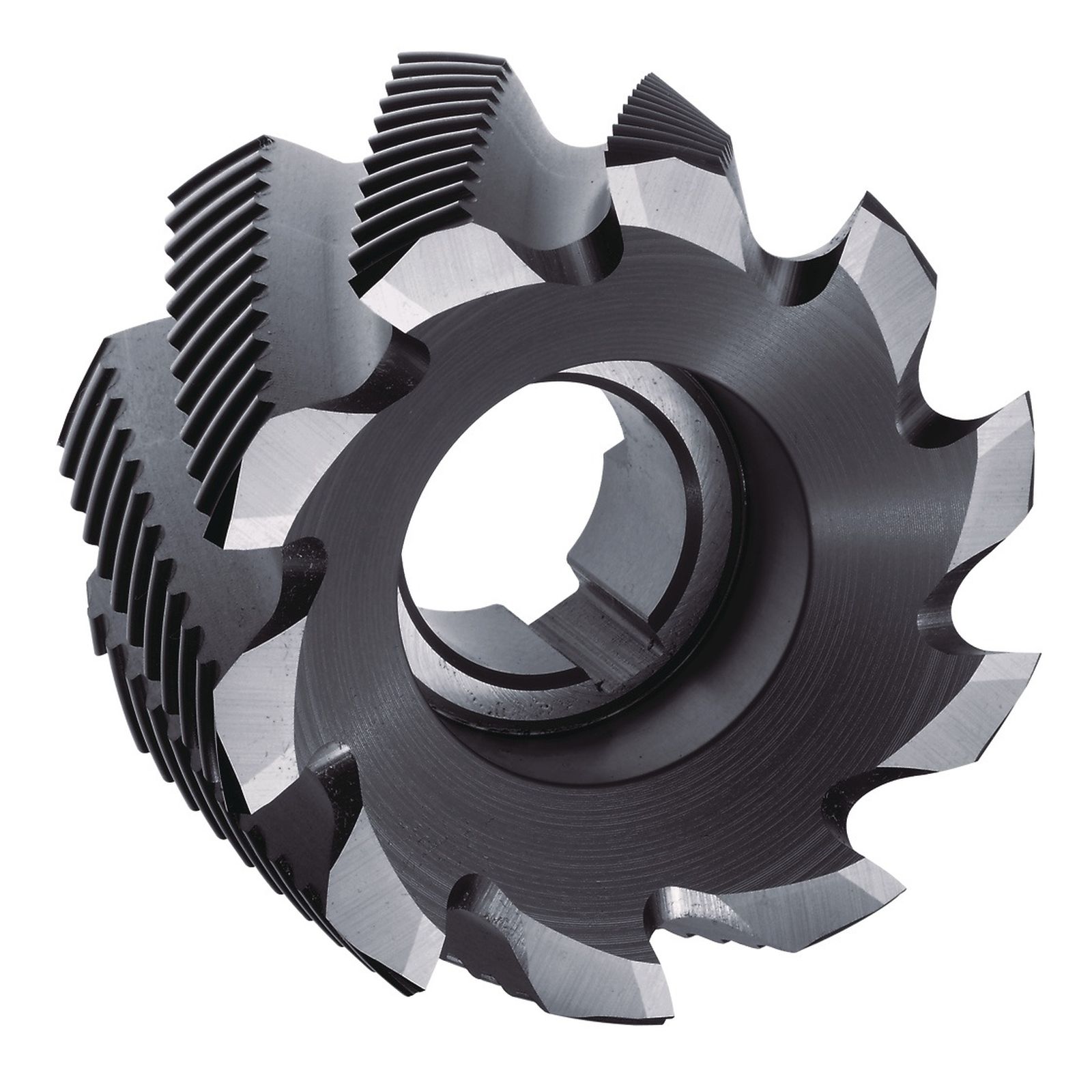 Walzenstirnfräser DIN 1880 Typ NR D.40mm HSS-Co5 TiCN Z.7 TECWERK