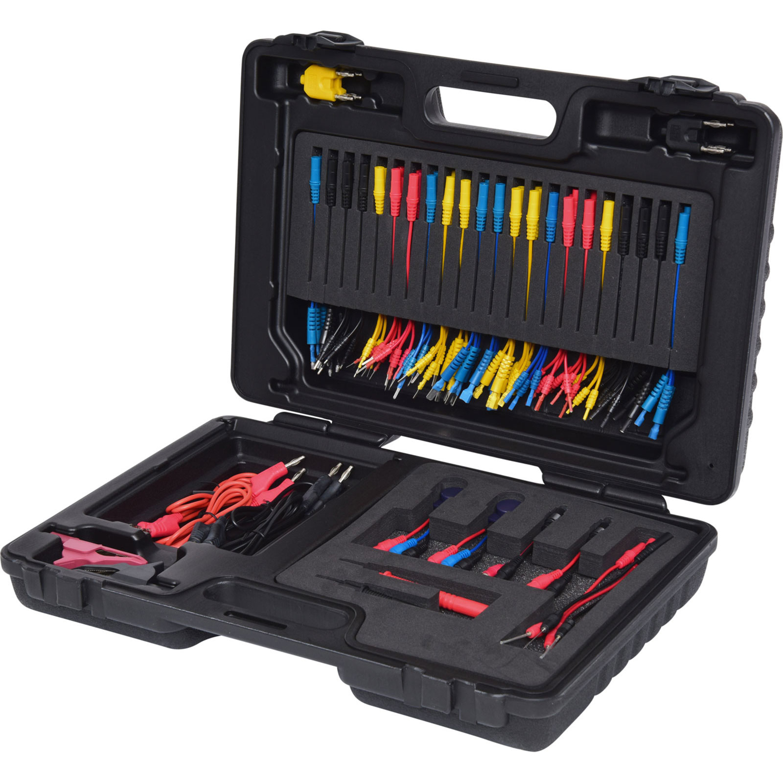 KS TOOLS 12/24V Master Diagnose Prüf- und Mess-Kabel-Satz 92tlg. - 150.0950