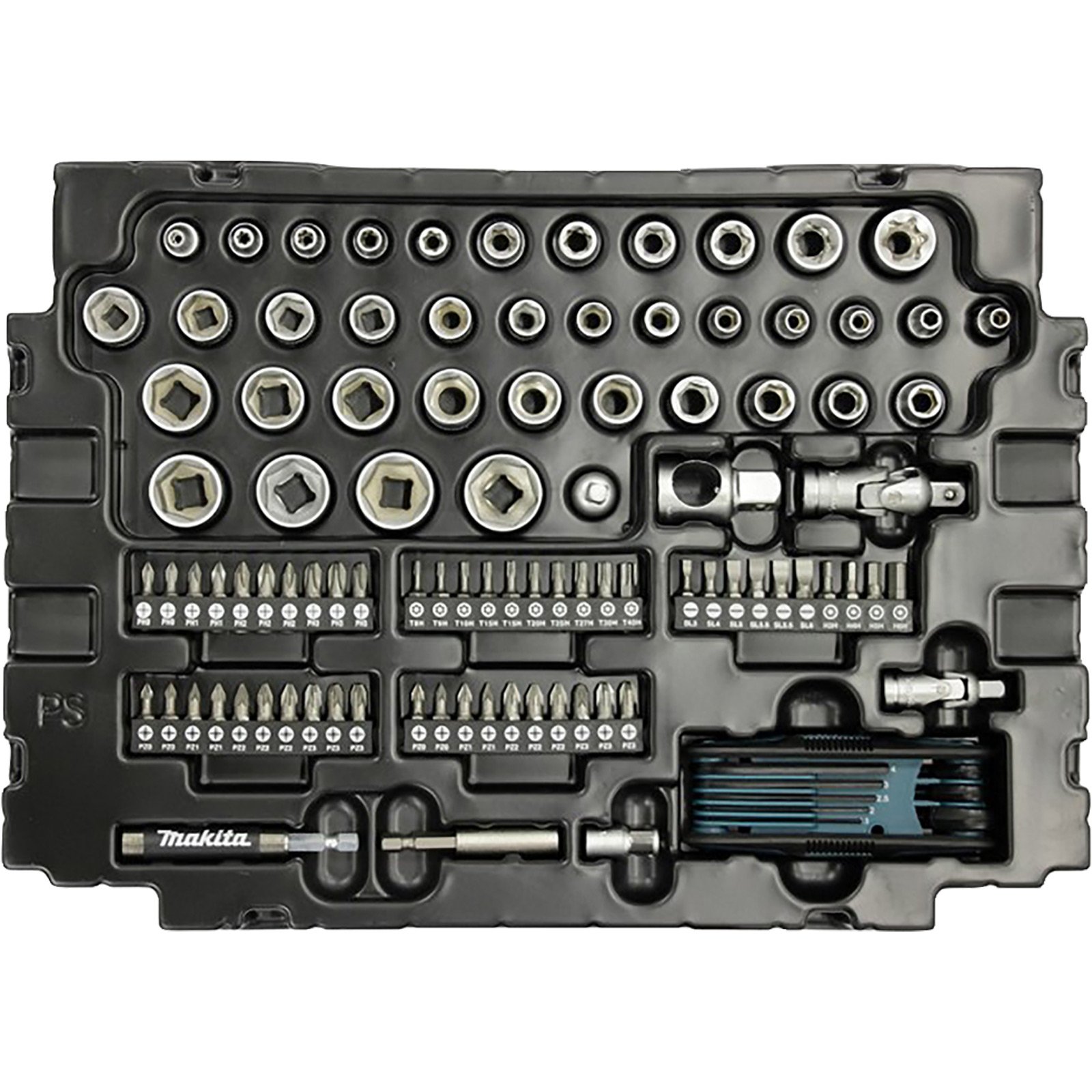 Makita Werkzeug-Set 120tlg. im Makpac - E-08713