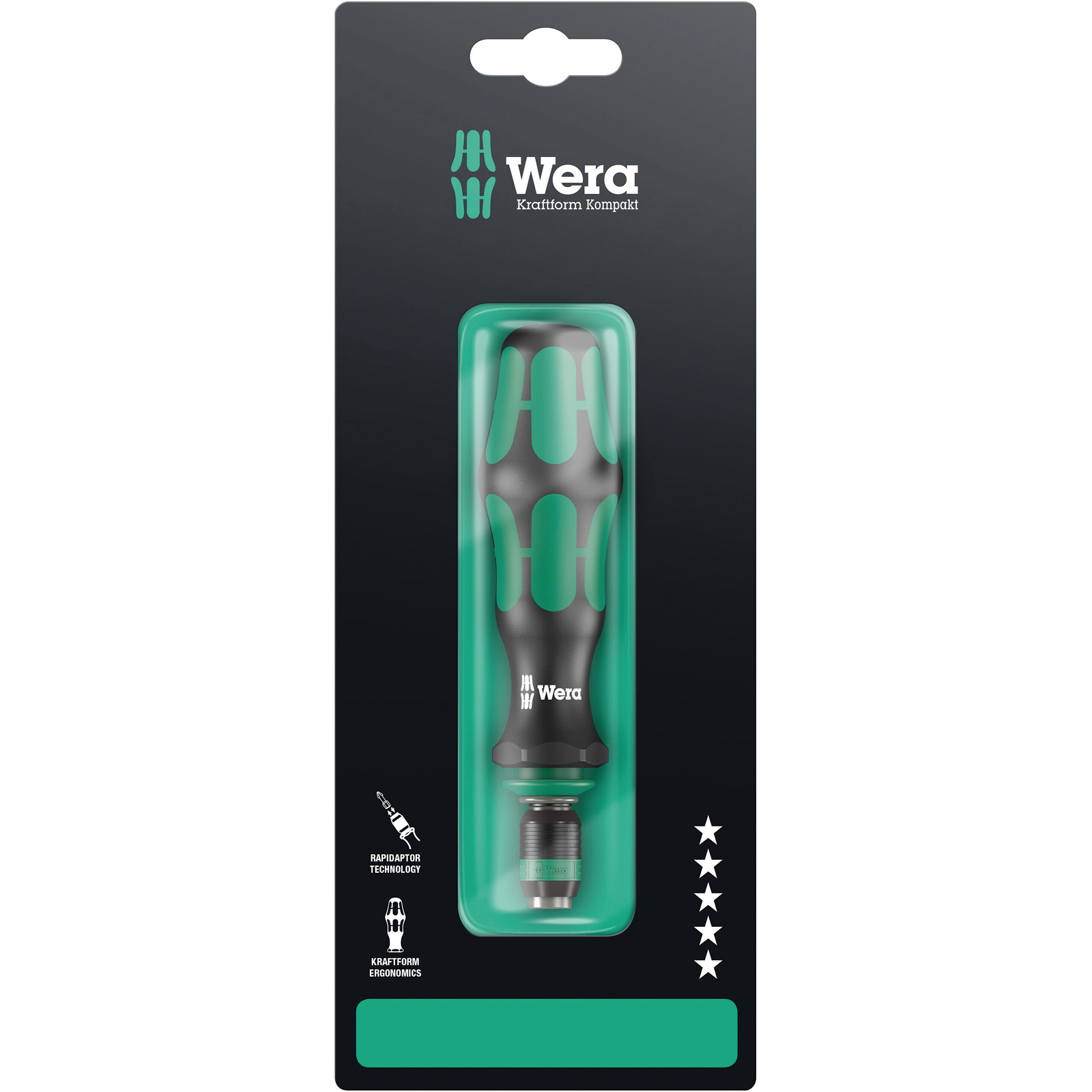 Wera 817 R SB Bits-Handhalter mit Rapidaptor Schnellwechselfutter - 05073541001