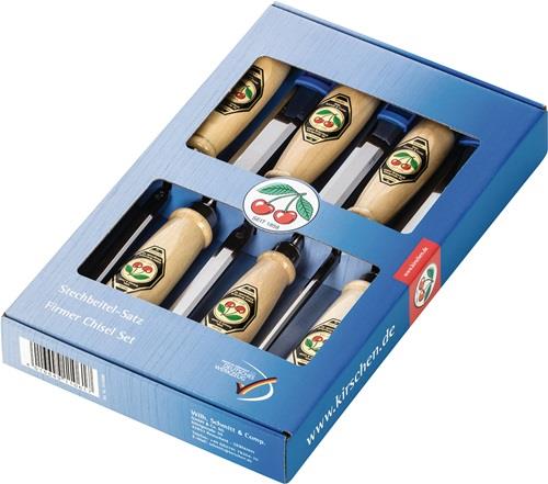 Kirschen Nr. 1111 SB Stechbeitelsatz 6tlg. 1111000