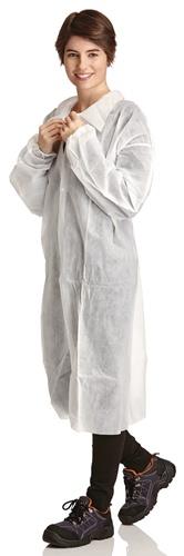 Einwegkittel Gr.XL weiß DS SafetyWear