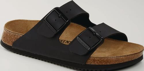 BIRKENSTOCK Sandale Arizona PROF Gr.42 schwarz Birko Flor DIN EN ISO 20347 - 1018222-42