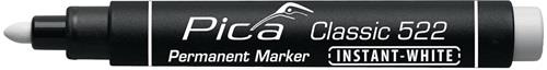 Pica Permanentmarker INSTANT WHITE weiß Strichbreite 1-4 mm - 522/52