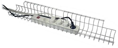 Twinco Kabelkorb B790xT100xH80-85mm silber - 14198-8