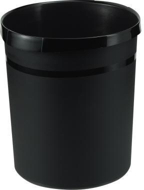 HAN Papierkorb KARMA 18198-13 18Liter Kunststoff öko-schwarz