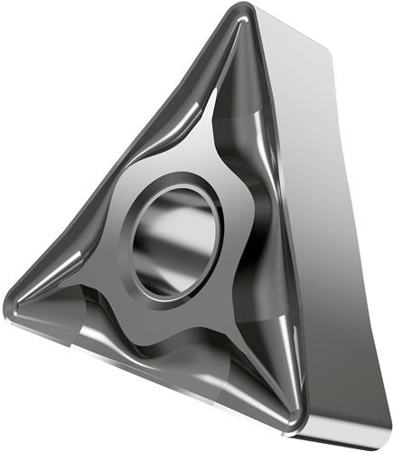 Drehwendeschneidplatte ISO TNMG 160408E-NF:HF7 Bohrungs-D. 3,81mm Farbe Silber