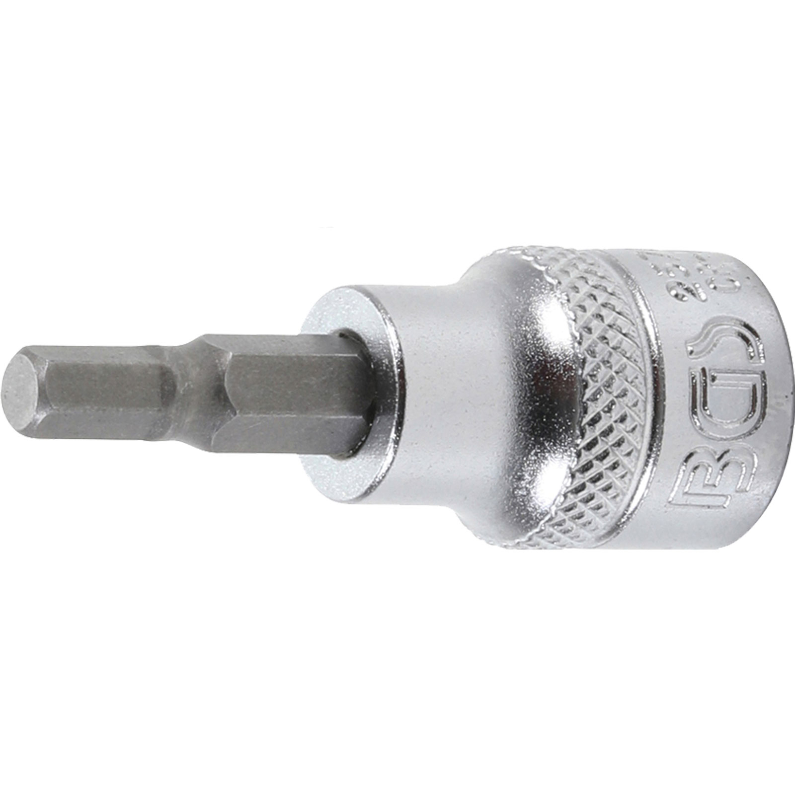 BGS Bit-Einsatz Antrieb Innenvierkant 10 mm (3/8") Innensechskant 5 mm - 2578