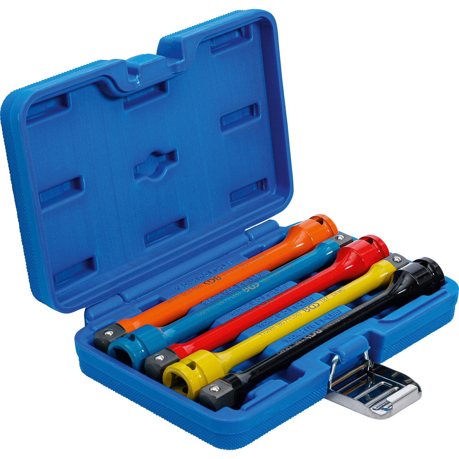 BGS Torsionsstab-Satz 12,5 mm (1/2") 100 - 150 Nm 5tlg. - 185