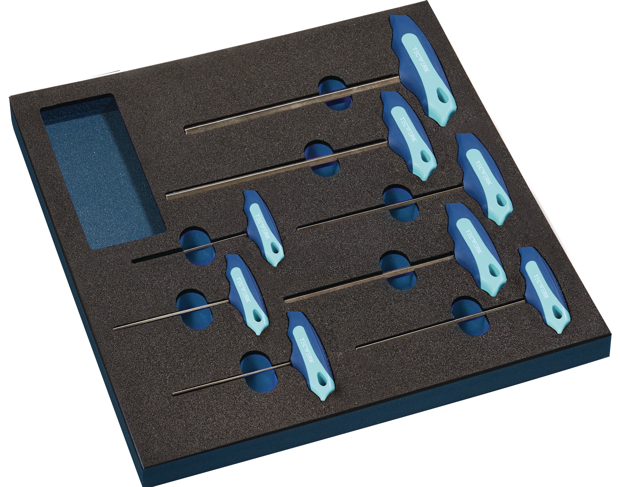 Werkzeugmodul 8-tlg.2/3-Modul Schlüsswelweiten 2-10mm TECWERK