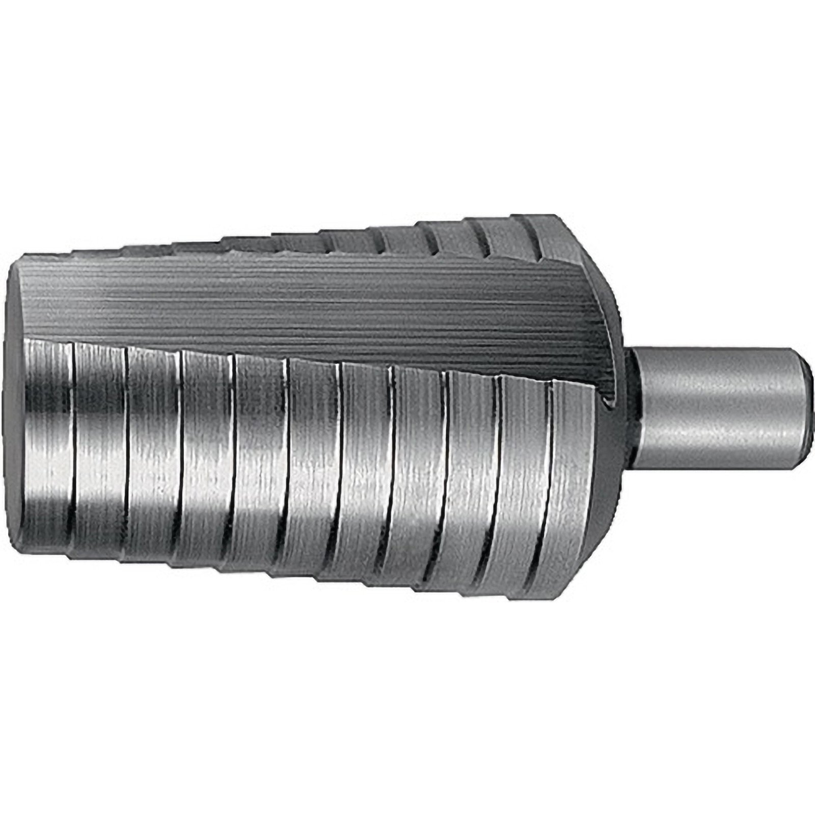 RUKO Stufenbohrer HSS ohne Spitze 2 Schneiden