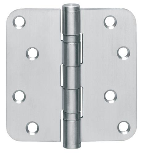 INTERSTEEL Kugellagertürscharnier VA rd 102x102mm DIN L/R ma ausziehb.Stift - 35462550