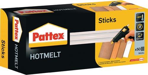 PATTEX Heißklebepatronen 200mm Lang, 11,3mm Durchmesser – 50 Stück Im 1000g Pack, Hochfest, Made In Germany
