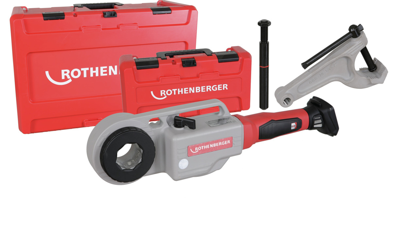 ROTHENBERGER SUPERTRONIC 2000 E, mit Gegenhalter, ohne Akku/Ladegerät - 1000003387