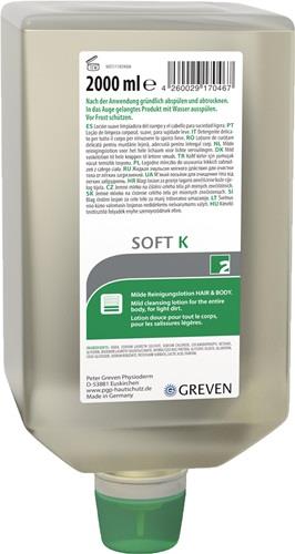 GREVEN Ganzkörperreinigungslotion GREVEN SOFT K 2 l Varioflasche - 13587004