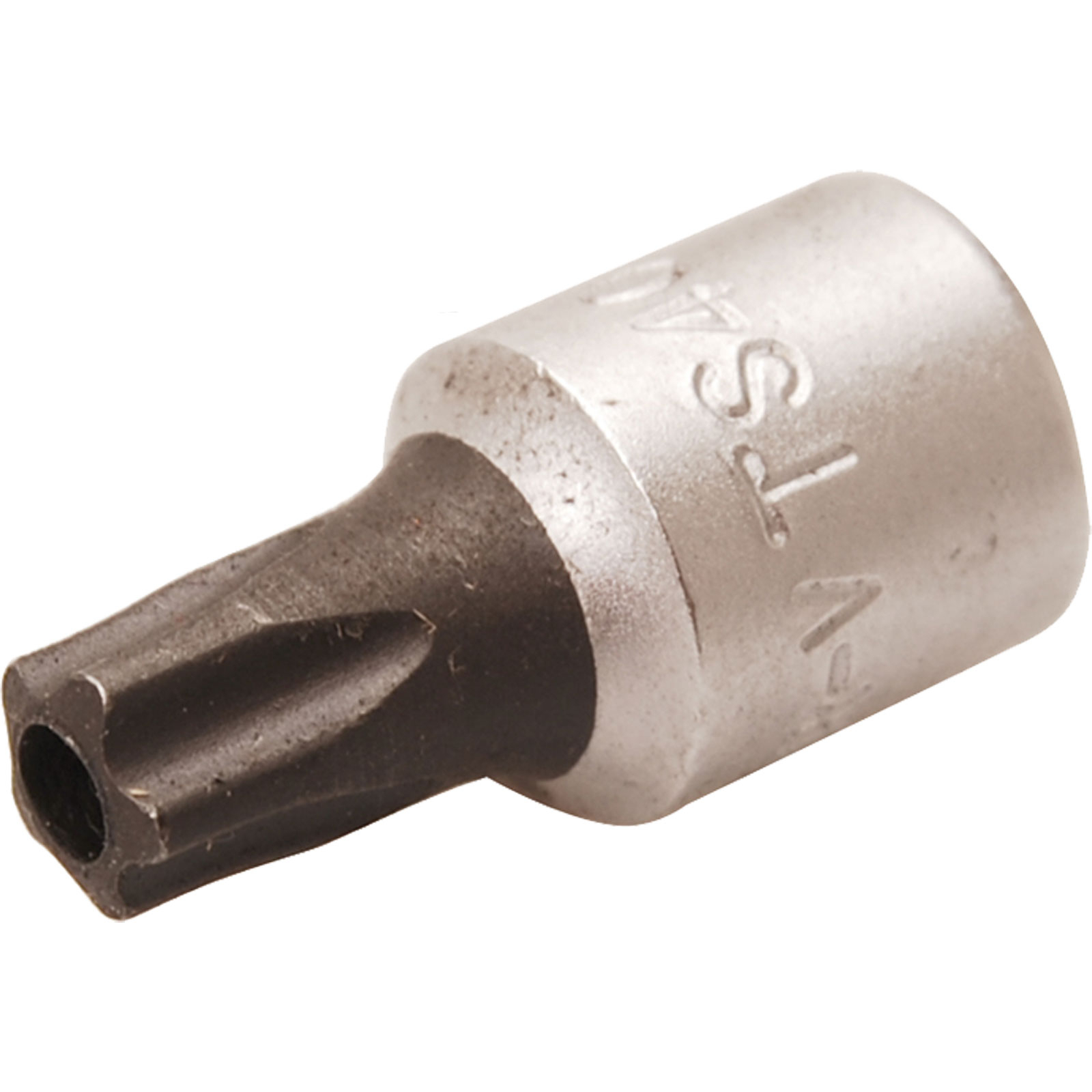 BGS Bit-Einsatz Antrieb Innenvierkant 6,3 mm (1/4") TS-Profil (für Torx Plus) mit Bohrung TS40 - 2355-TS40