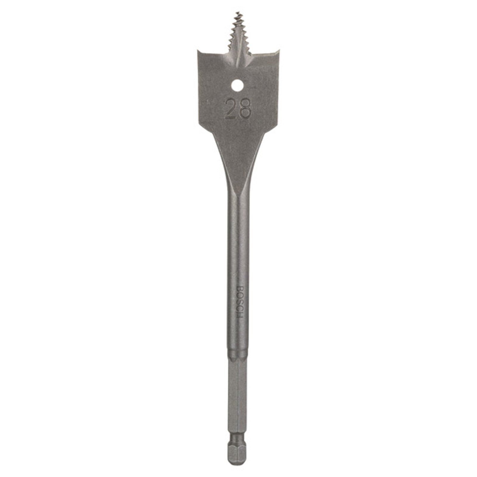 Bosch Flachfräsbohrer Self cut Sechskant D= 28,0 mm L= 152 mm - 2609255342