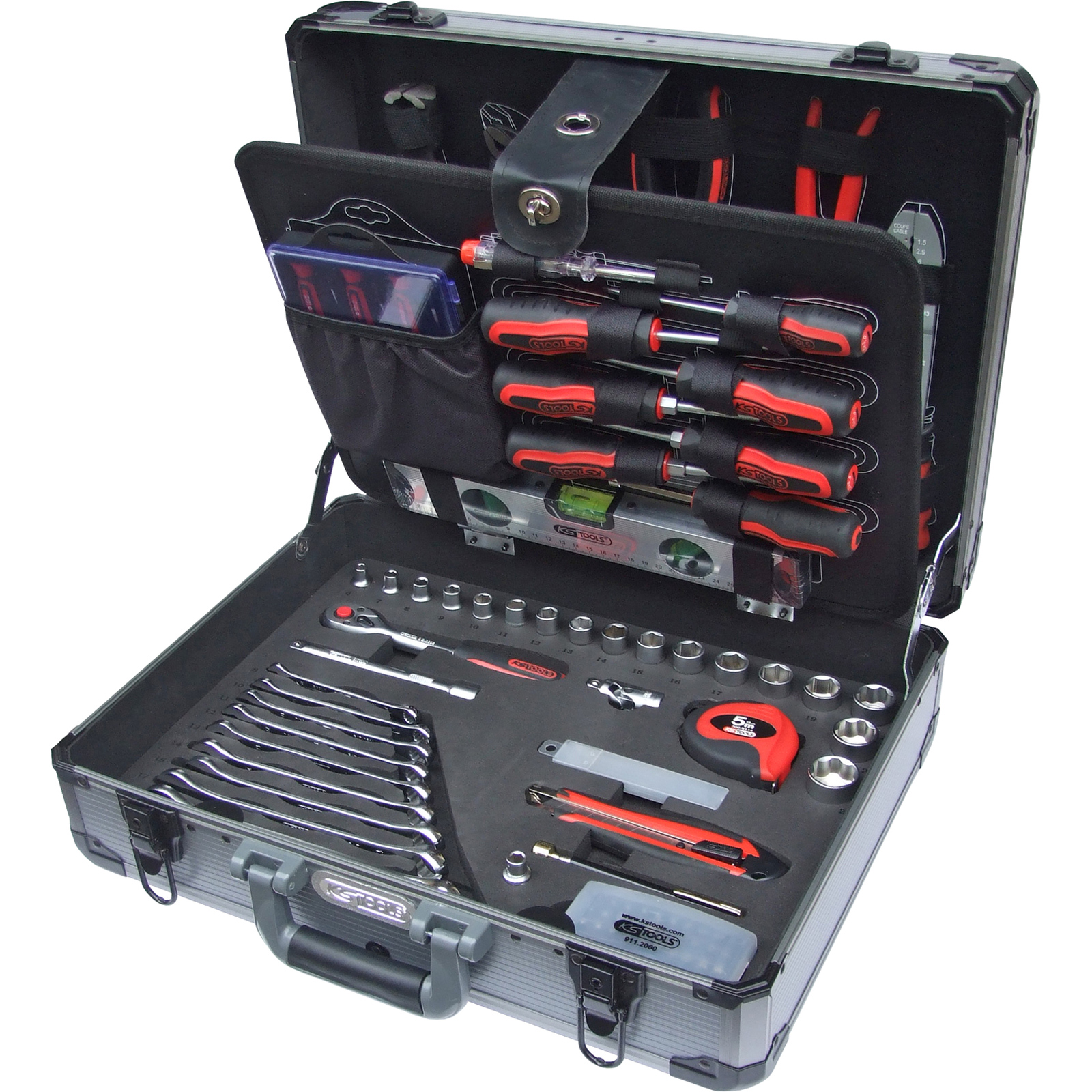 KS TOOLS 3/8" Universal-Werkzeug-Satz 165tlg. - 911.0665