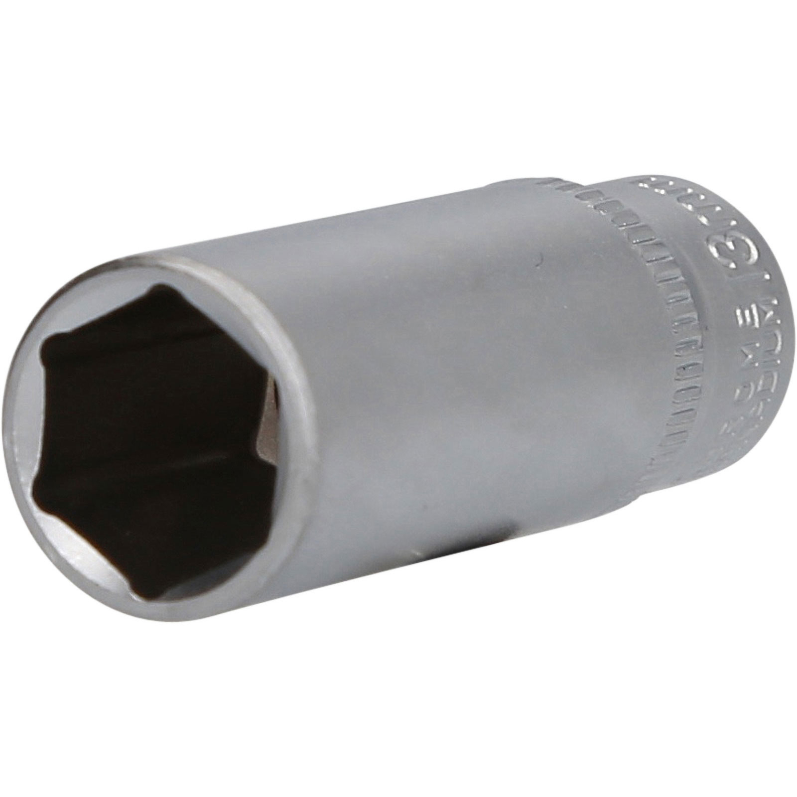 BRILLIANT TOOLS 1/4" Sechskant-Stecknuss lange Ausführung 13 mm - BT020959