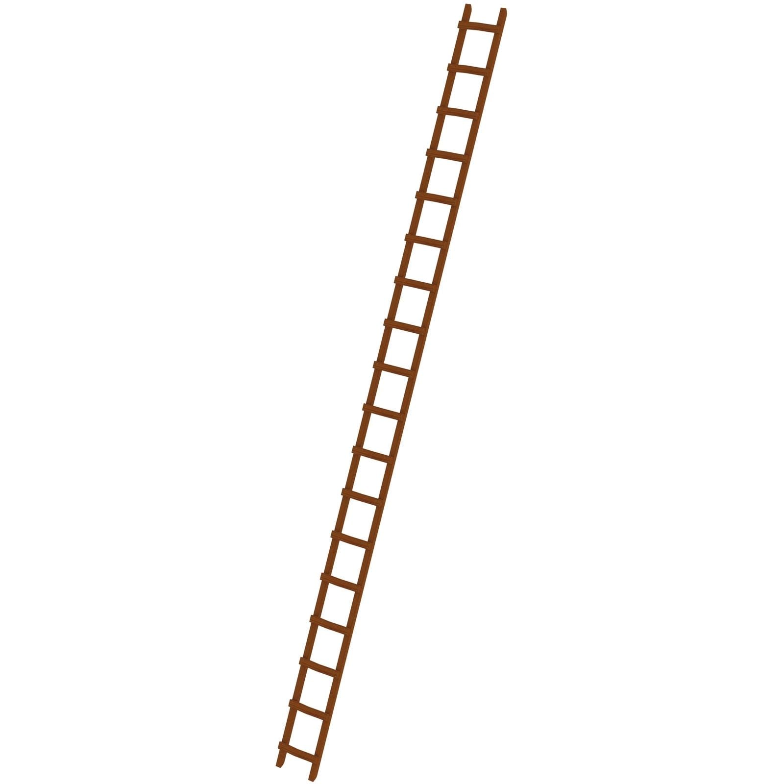 Günzburger Steigtechnik Dachleiter Holz 18 Sprossen - 033124