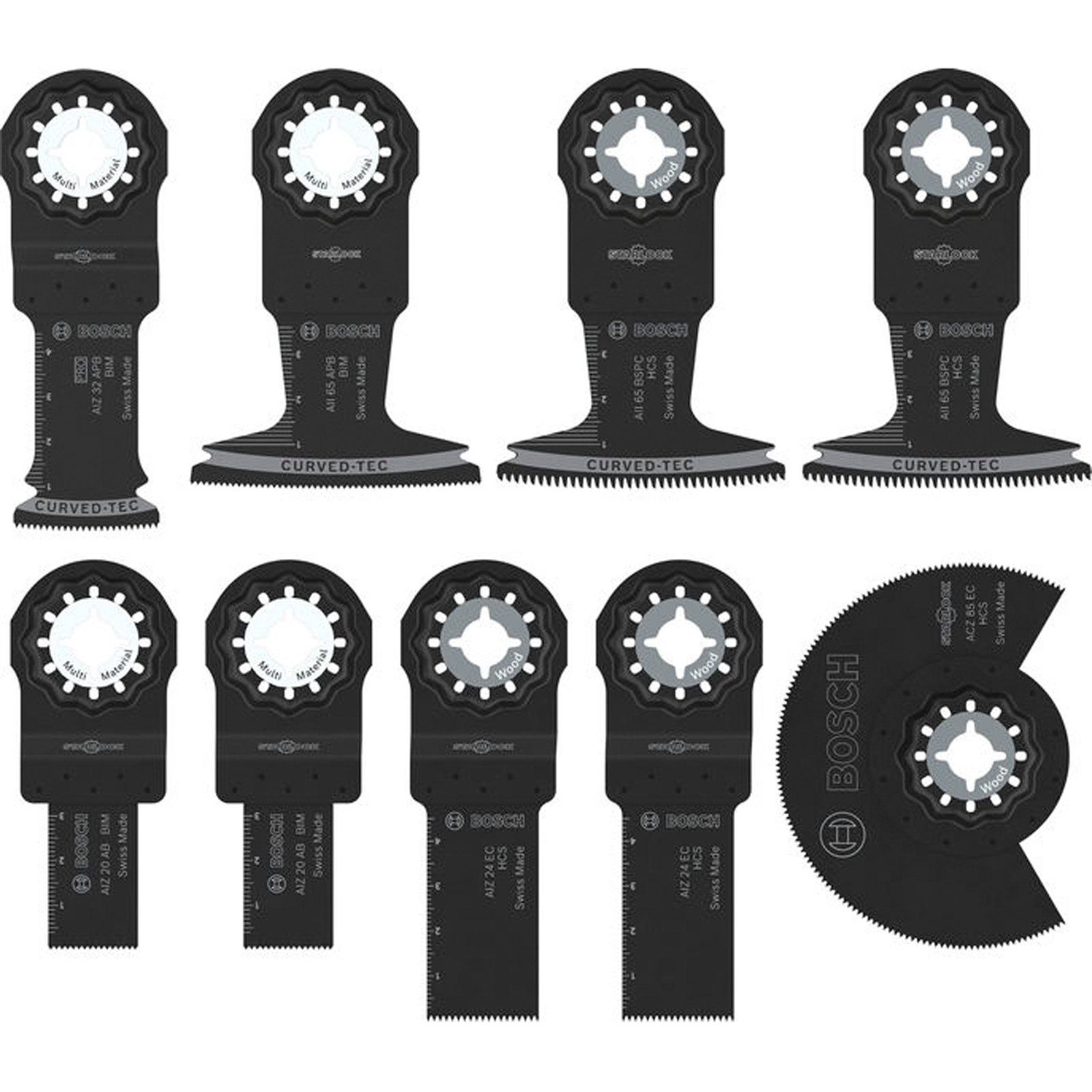 Bosch Holz- und Weichmetall-Set 9-tlg. - 2608669335
