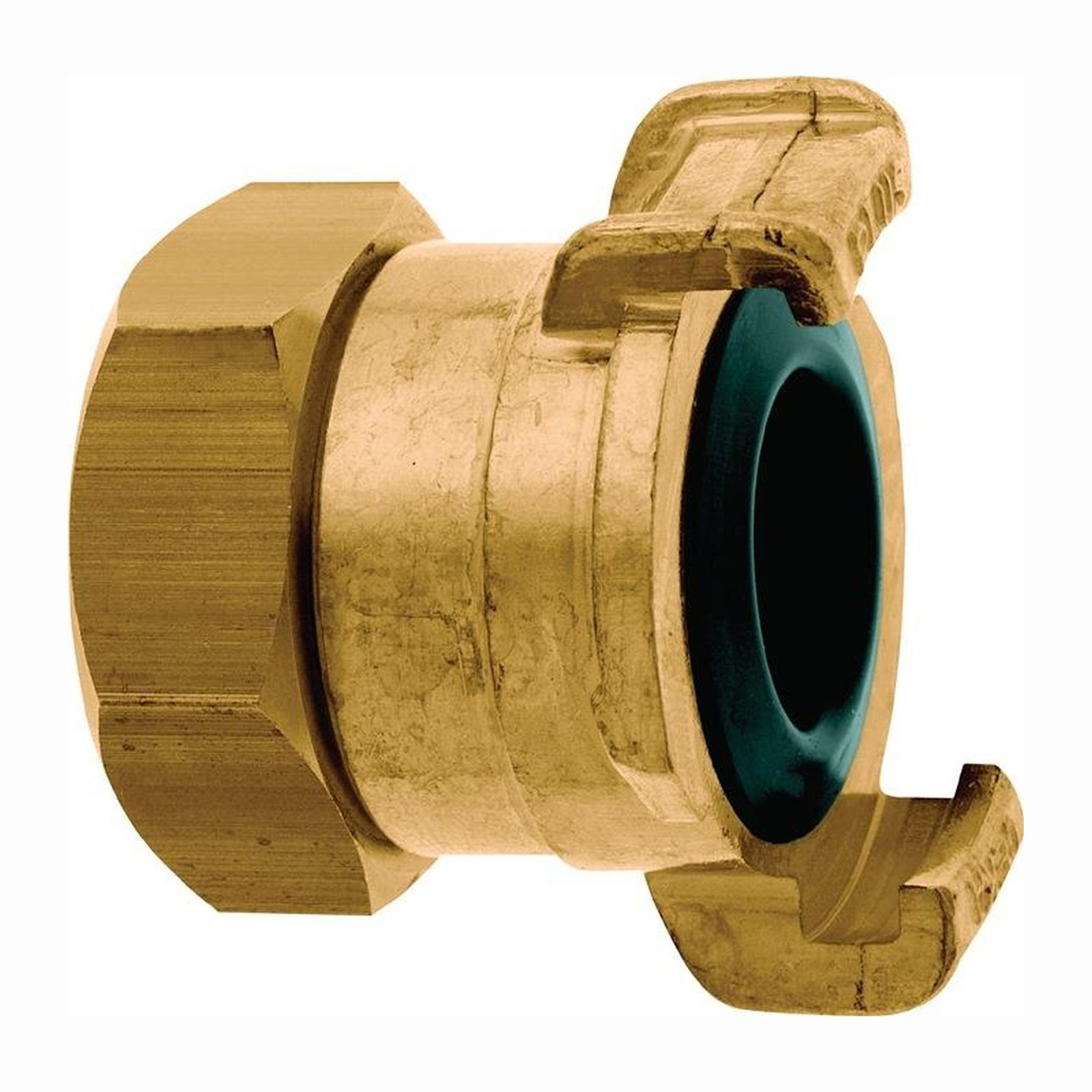 GEKA Gewindestück plus 2000 Messing IG