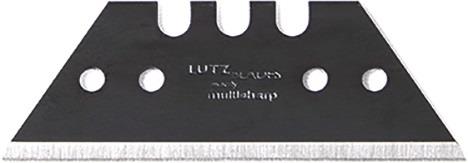 Lutz Blades Trapezklinge multisharp L 52 x B 18,7 x S 0,65 mm - TRA-0999-TL652 10LP-100K-612