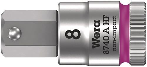 Wera Steckschlüsseleinsatz 8740 A HF 1/4" SW 8 mm Länge 28 mm - 5003339001