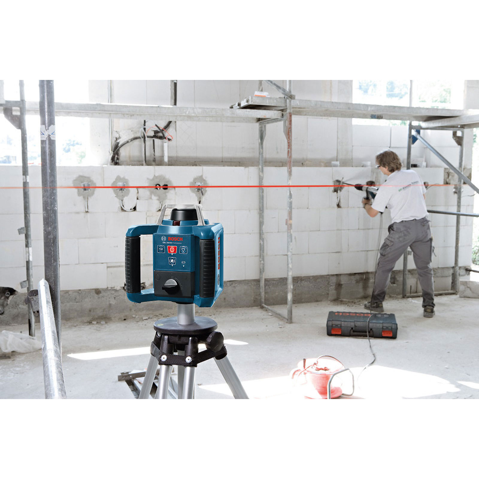 Bosch Rotationslaser GRL 300 HV + LR 45 in L-BOXX - 0601061506