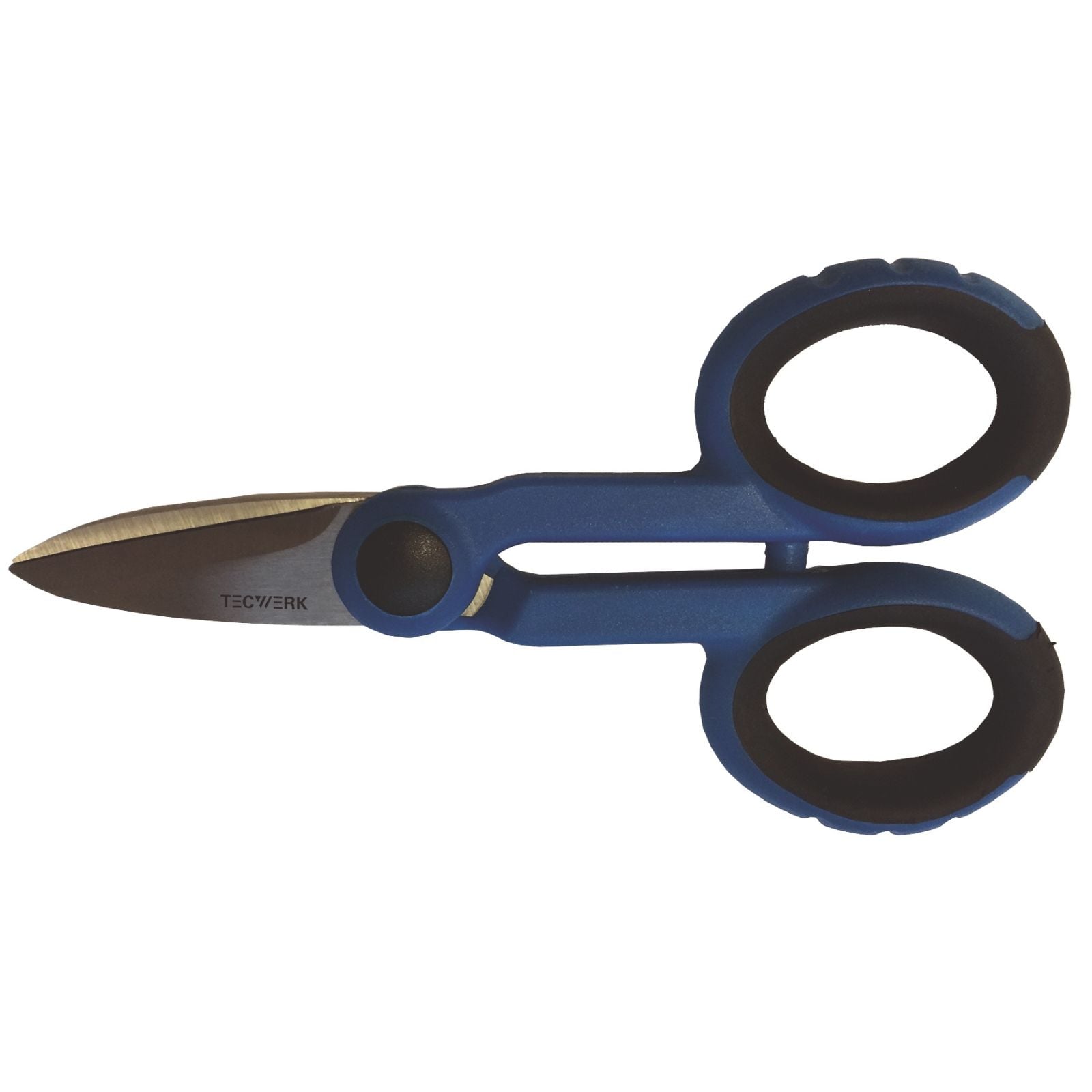 Elektriker-/Handwerkerschere L.140mm 2K-Kunststoff TECWERK