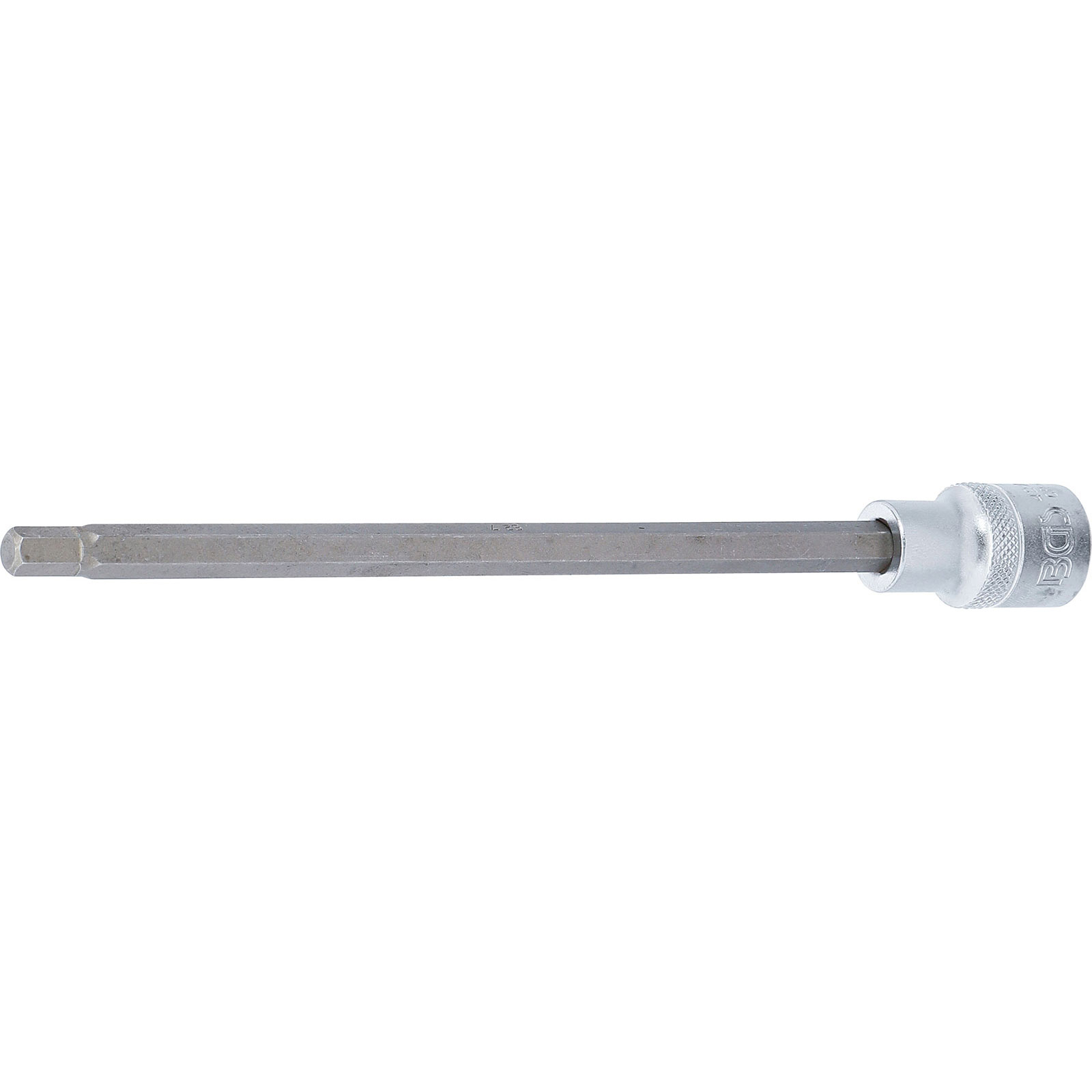 BGS Bit-Einsatz Länge 200 mm Antrieb Innenvierkant 12,5 mm (1/2") Innensechskant 7 mm - 4277