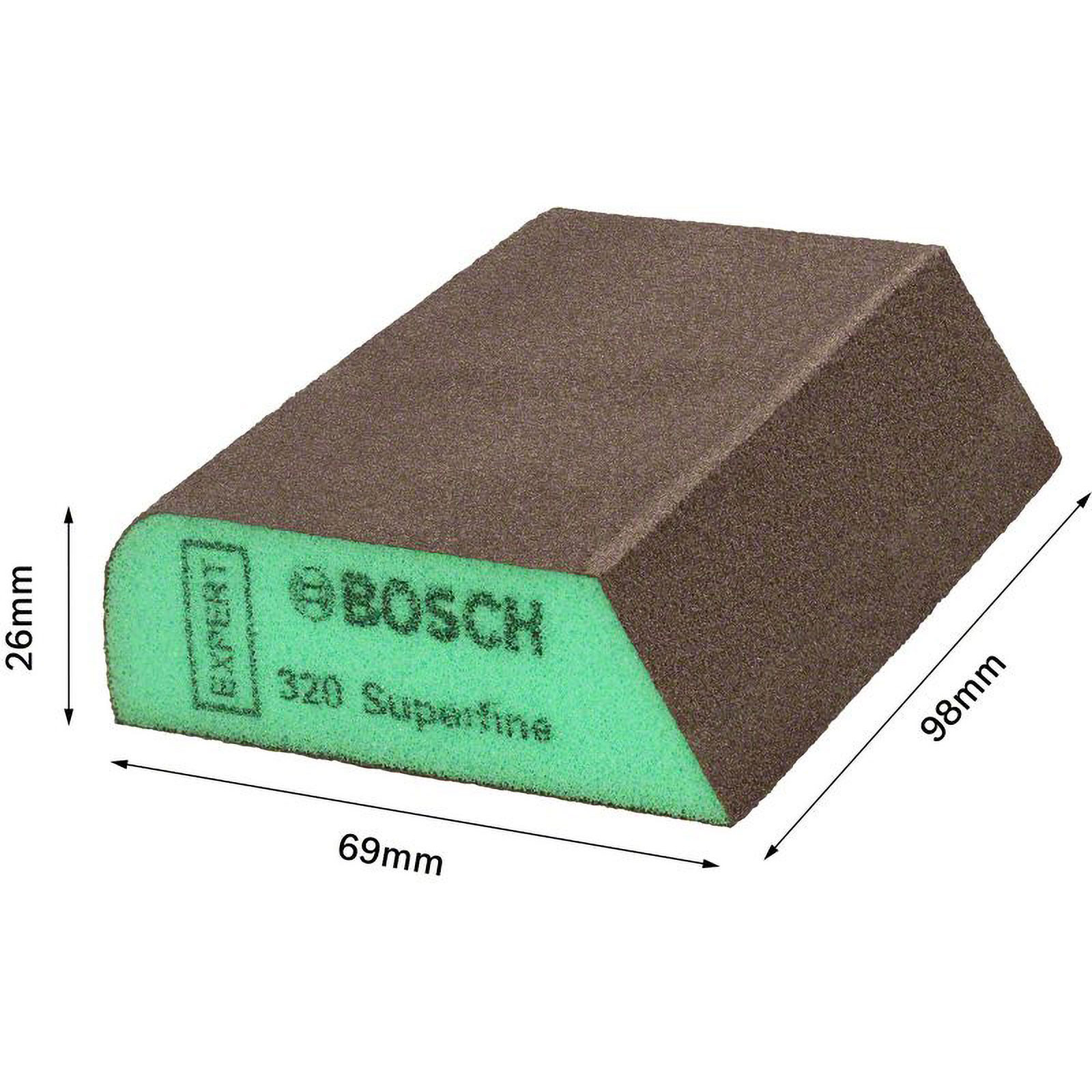 Bosch EXPERT Combi S470 Schaumstoff-Schleifblock 69 x 97 x 26 mm superfein - 2608621923