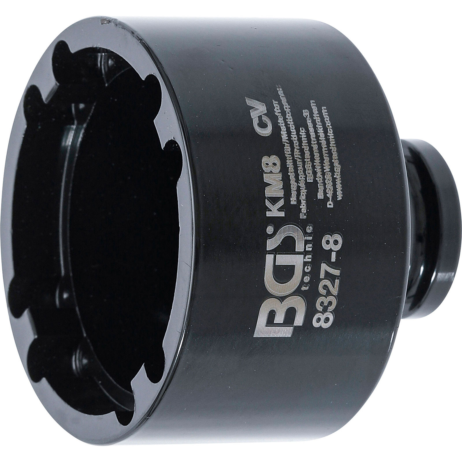 BGS Nutmutternschlüssel Zapfen innen liegend KM8 - 8327-8