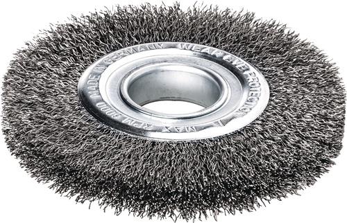 Rundbürste D.150mm Drahtstärke 0,30mm STA gewellt 23-25mm 6000min-¹ 1 LESSMANN