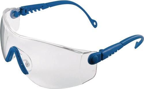 Schutzbrille Op-Tema EN166 Bügel blau,Scheibe klar HONEYWELL